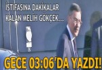 Melih Gökçek bugün istifa ediyor!