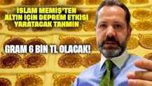 Memiş gram altının ne kadar olacağını açıkladı! Rekor tahmin