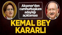 Meral Akşener: Kemal Bey kararlı, aday gibi görünüyor