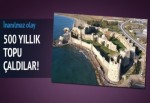 Mersin'de 500 yıllık topu çaldılar