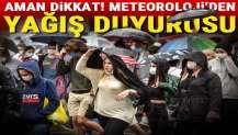 Meteoroloji'den Marmara Bölgesi için yağış uyarısı