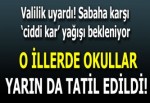 Meteoroloji'den son dakika uyarısı