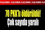 Metina hava harekatında 70 PKK'lı öldürüldü