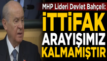 MHP Lideri Bahçeli: Artık kendi yolumuzu çizeceğiz, ittifak arayışımız kalmamıştır!