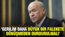 MHP lideri Devlet Bahçeli, Trump'a sert çıktı
