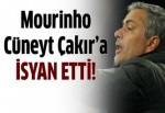 Mourinho Cüneyt Çakır'a isyan etti