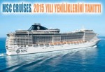 Msc Cruises, 2015 Yılı Yeniliklerini Tanıttı