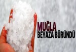 Muğla beyaza büründü