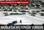 Muğla'da ''milyonluk'' tarihi eser operasyonu