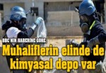 'Muhaliflerin elinde de kimyasal depo var'