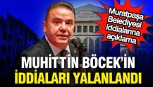 Muhittin Böcek'in iddiaları yalanlandı