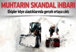 Muhtardan skandal ihbar!