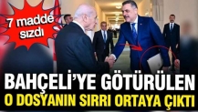 Mustafa Çiftçi'nin dosyasındaki 7 madde sızdı: