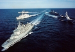 NATO savaş gemileri Marmaris'te