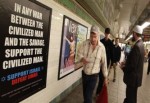 New York'taki Metro İstasyonlarına İslam Karşıtı Afişler Asıldı