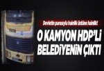 O araç HDP'li belediyenin çıktı!..