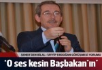 O ses Başbakan Erdoğan'a ait, tereddüt yok