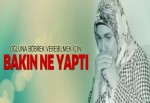 Oğluna böbrek verebilmek için bakın ne yaptı