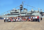 Öğrenciler limanı gezdi savaş gemilerini ziyaret etti