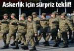 'Öğrenciye askerlik' önerisi geldi