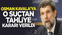 Osman Kavala'ya o suçtan tahliye kararı