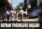 Otogarda bayram yoğunluğu