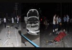 Otomobil durağa daldı: 2 ölü, 2 yaralı