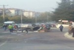 Otomobil Takla Attı: 1 Ölü 2 Yaralı