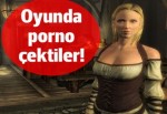 Oyunda porno çektiler!