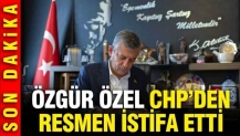 Özgür Özel belgeleri imzaladı: CHP'den istifa etti, Yeni Parti'yi açıkladı