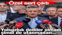 Özgür Özel sert çıktı: Yolsuzluk dediler şimdi de utanmadan casusluk diyorlar