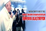 Papa'dan Türkiye'ye 'mülteci' övgüsü