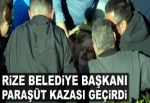 Paraşüt kazası geçirdi