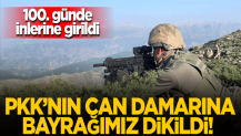 PKK’nın can damarına bayrak dikildi!