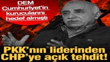 PKK’nın liderinden CHP’ye açık tehdit! DEM, Cumhuriyet’in kurucularını hedef almıştı