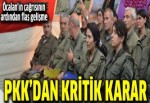 PKK, Türkiye'den çekiliyor