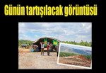 PKK yolu kapattı çadır kurdu