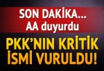 PKK'nın üst düzey yöneticisi vuruldu