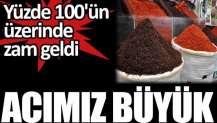 Pul bibere yüzde 100'ün üzerinde zam geldi. Acımız büyük