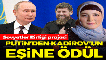 Putin'den Kadirov'un karısına ödül