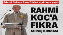 Rahmi Koç'un fıkrasına soruşturma