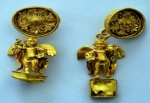 Roma dönemine ait iki küpe ele geçirildi