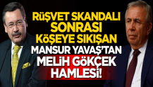 Rüşvet skandalı sonrası köşeye sıkışan Mansur Yavaş, Melih Gökçek'e dava açacak