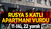 Rusya, Donetsk’te 5 katlı apartmanı vurdu! 11 ölü, 22 yaralı