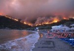 Sakız Adası'nda yangın