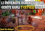 Şam Üniversitesi'ne saldırı