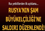 Şam'daki Rusya Büyükelçiliği'ne havan topu atıldı