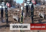 Sanayi bölgesinde büyük patlama!