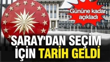Saray'dan seçim için tarih geldi: Gününü bile açıkladı