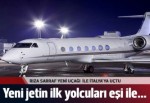 Sarraf'ın uçağının ilk yolcuları Akalın ve eşi oldu